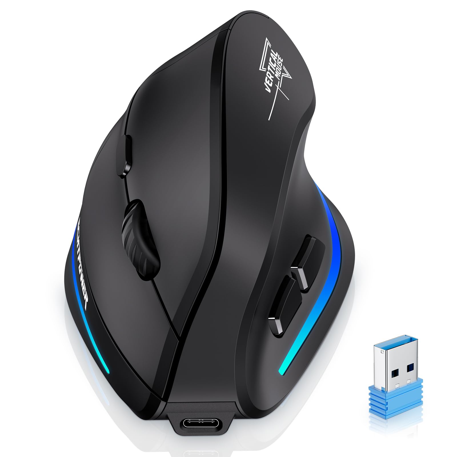 Tecknet Ergonomische Maus